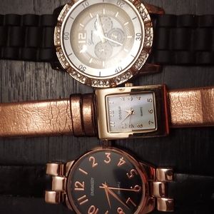 3 Women's Wrist Watches